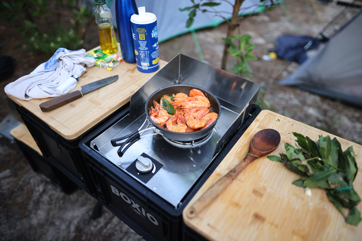 Deine perfekte Outdoor-Küche: Wetterfest & günstig mit BOXIO