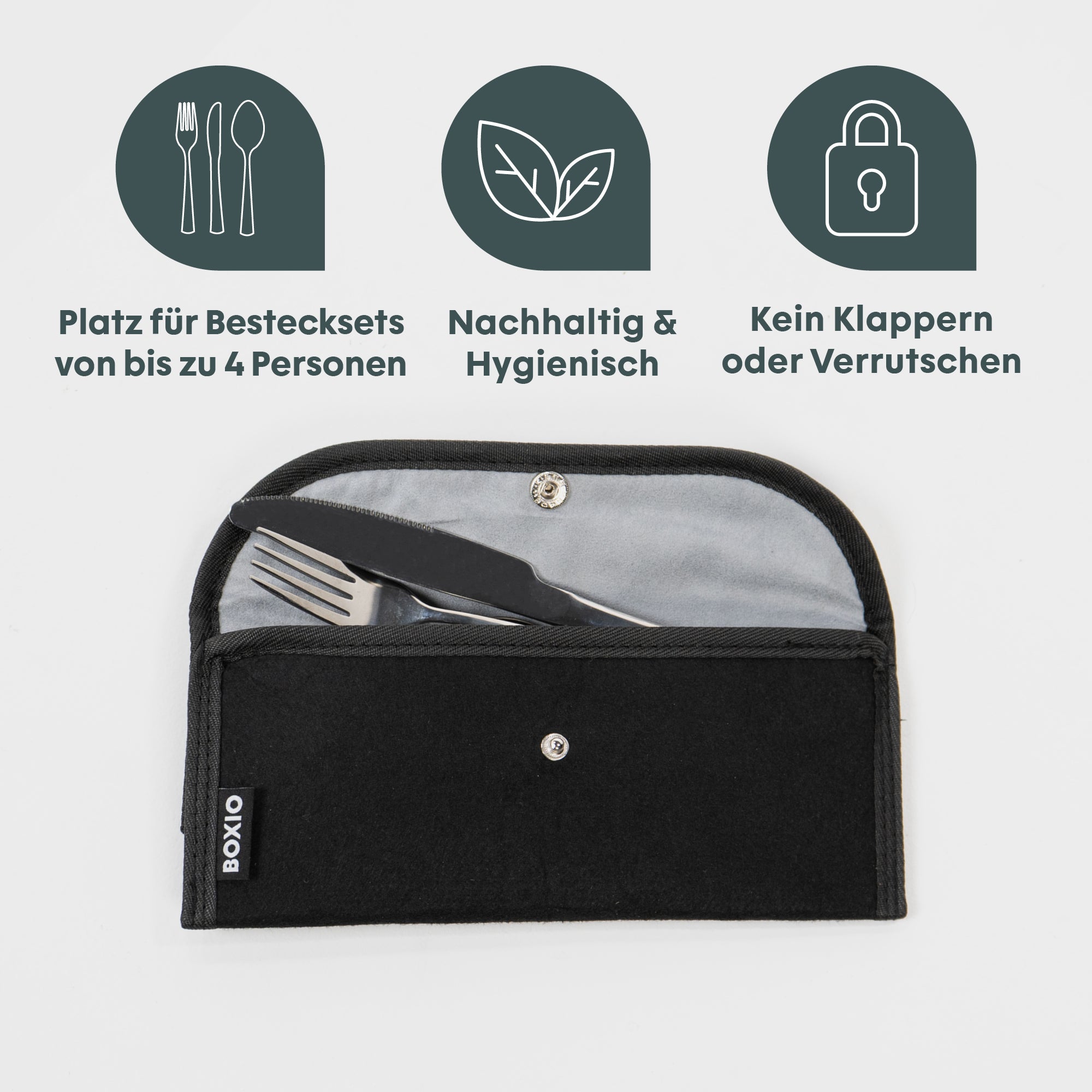 Bestecktasche fuer 4 Personen
