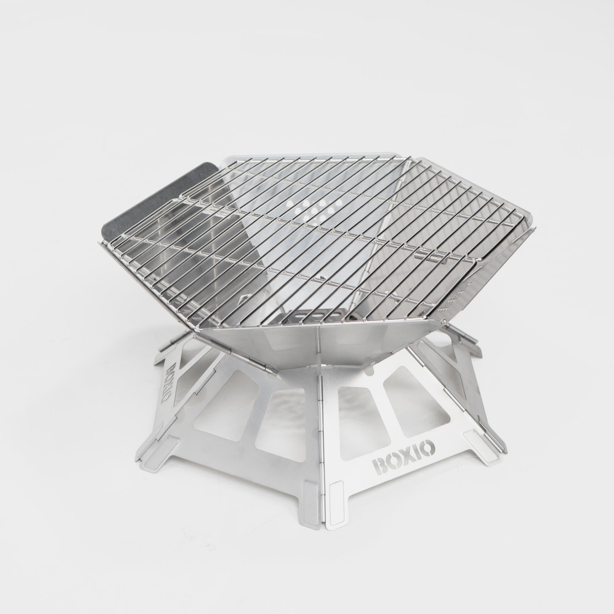 BOXIO FIRE I Feuerschale mit Grill