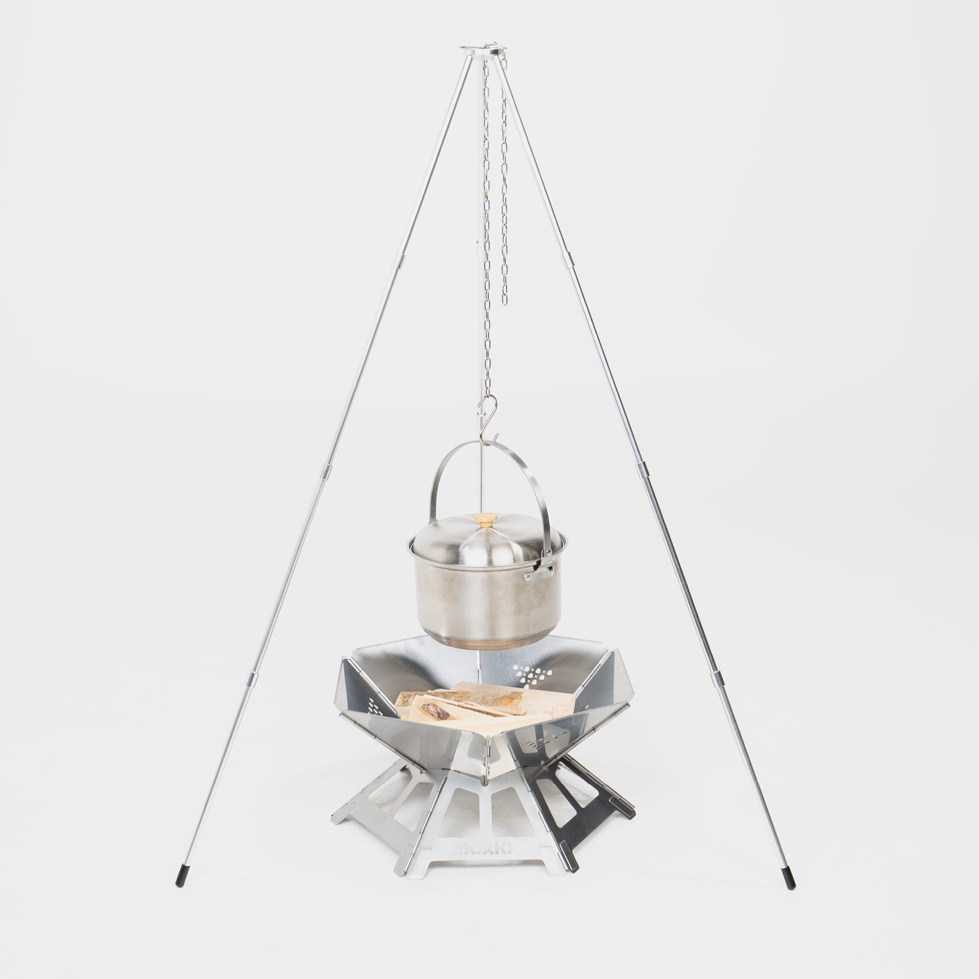 BOXIO FIRE I Feuerschale mit Grill