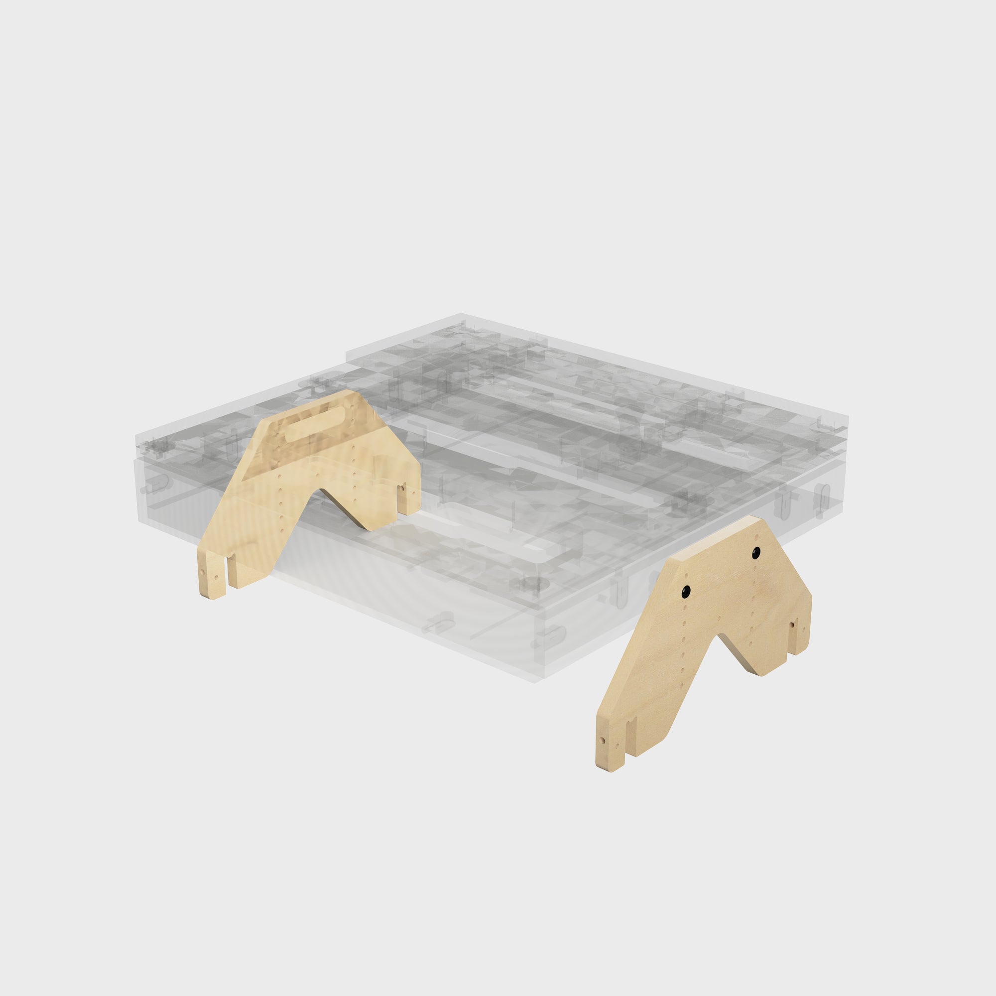 BOXIO RACK FOOT I Height-adjustable foot