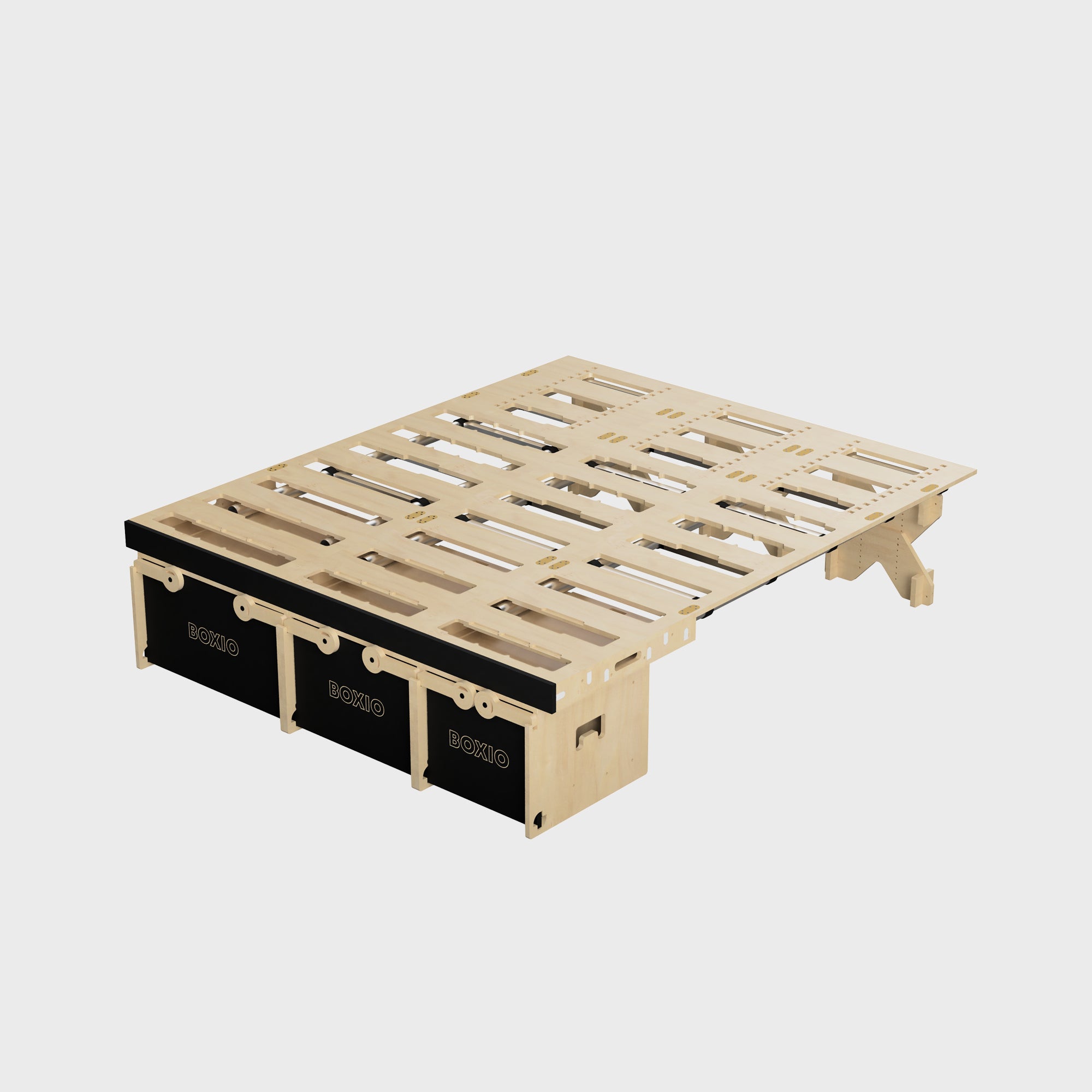 BOXIO RACK BOX + BED BUNDLE XXL I Modular camping box