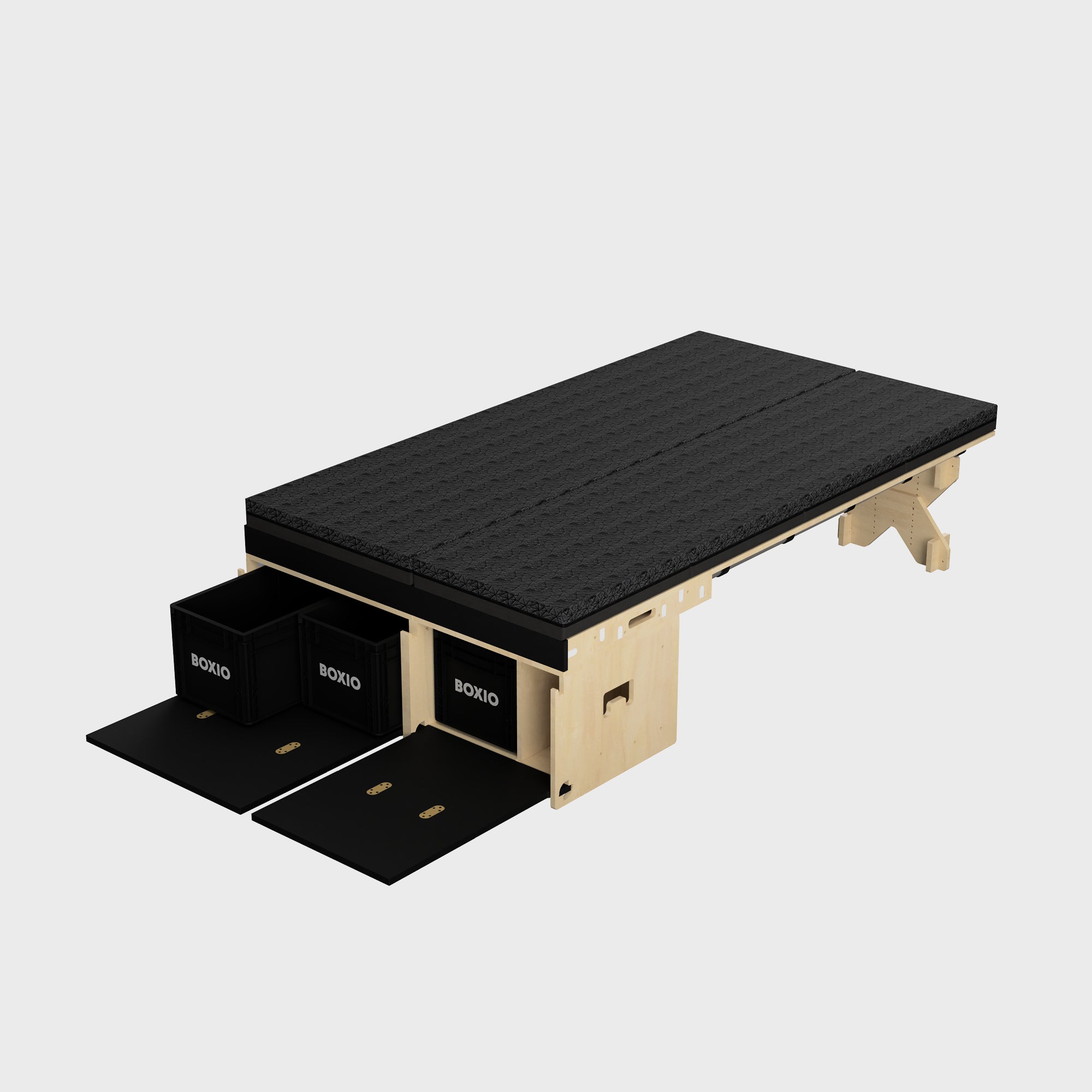 BOXIO RACK BUNDLE L I Modulaire kampeerbox