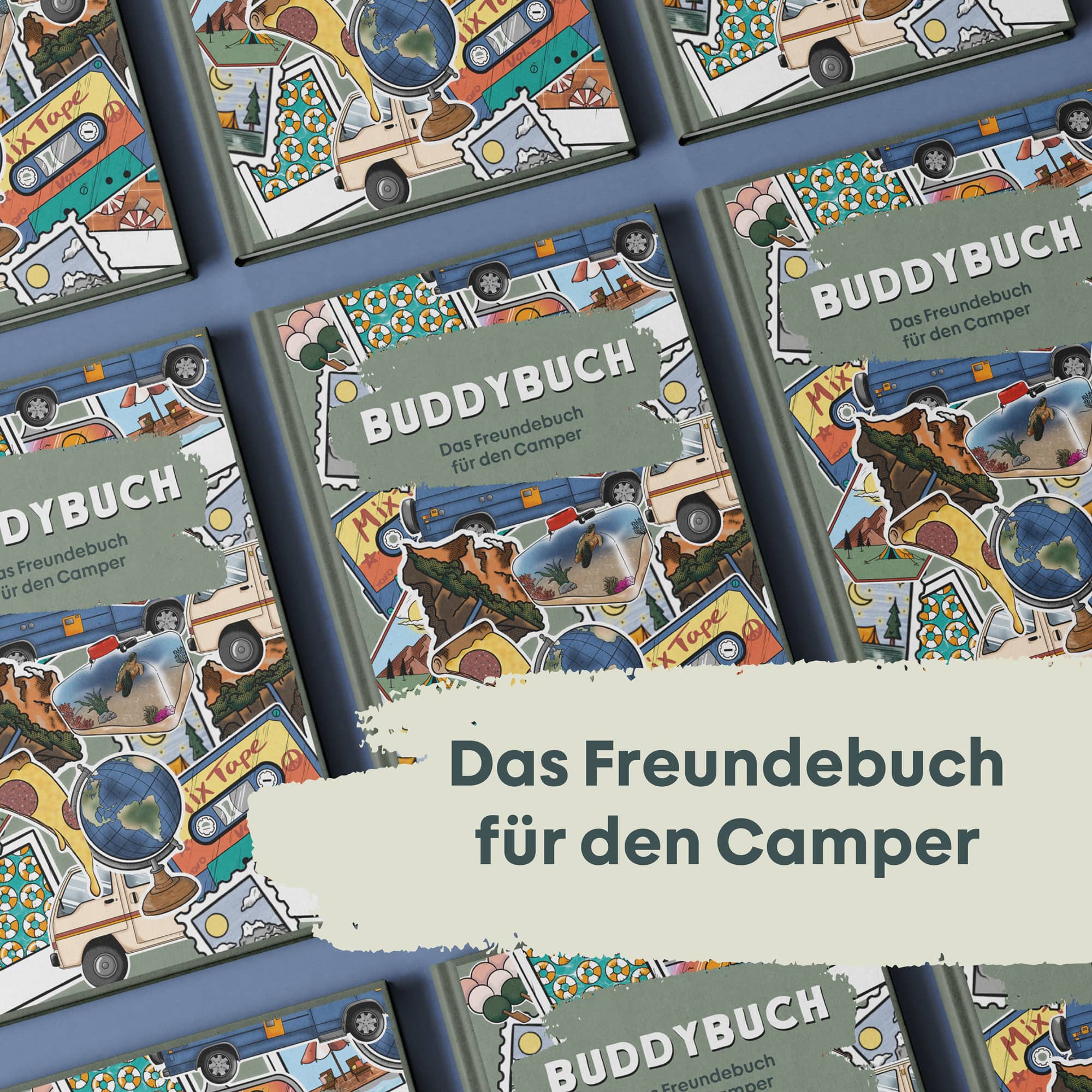 BUDDYBUCH - Das Freundebuch für Camper