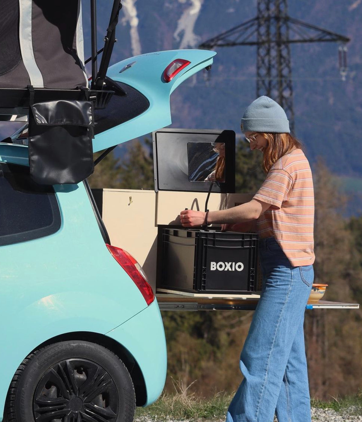 selbstklebender Spiegel