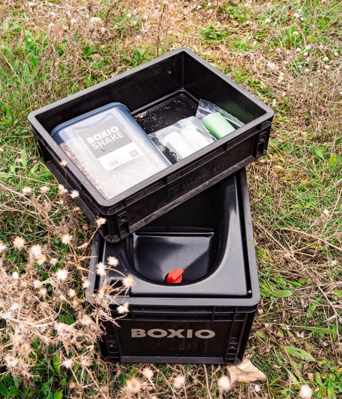 Eurobox Sitzerhöhung mit Trenntoiletten zubehör