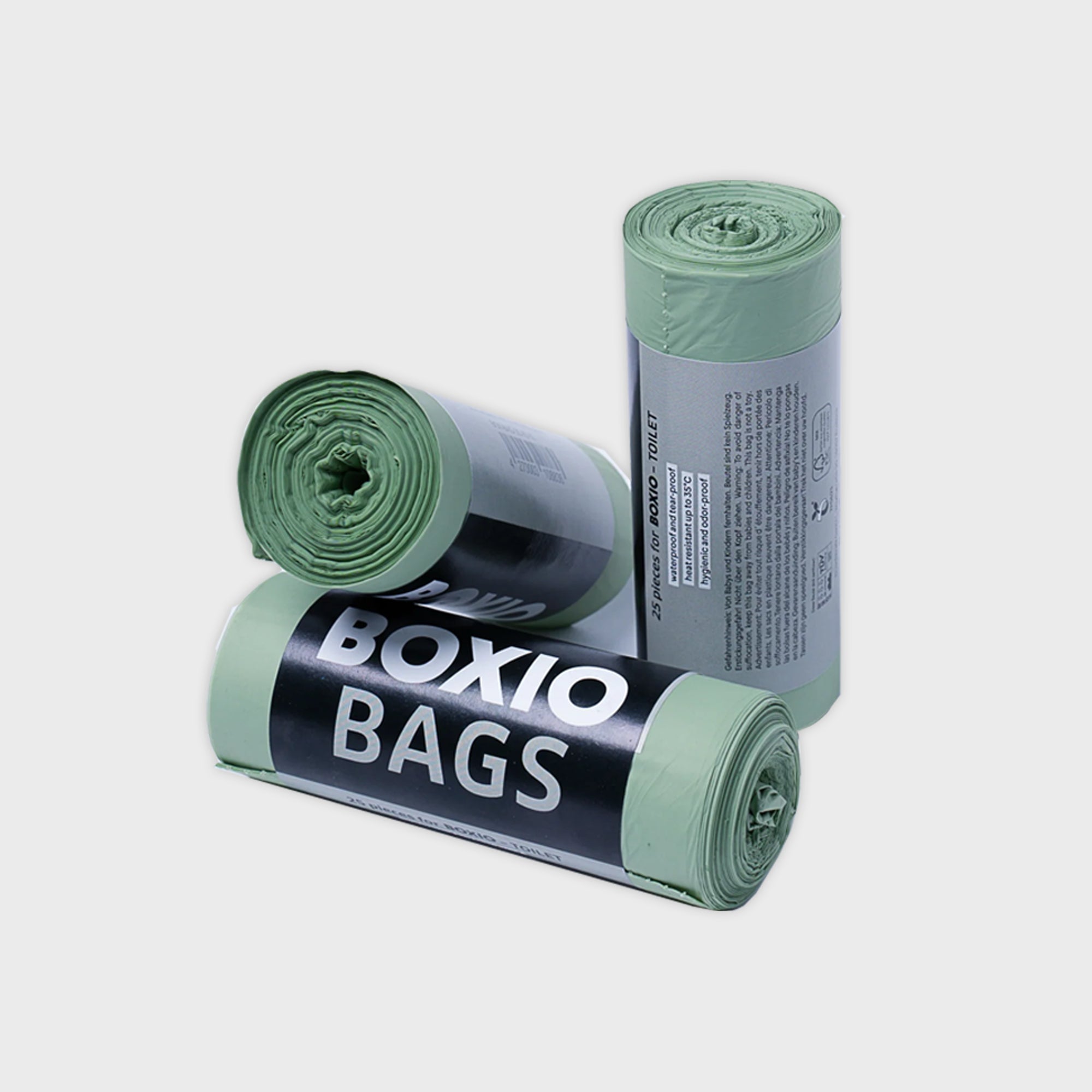 BOXIO REFILL BUNDLE | Navulverpakking met hennepstrooisel en afvalzakken