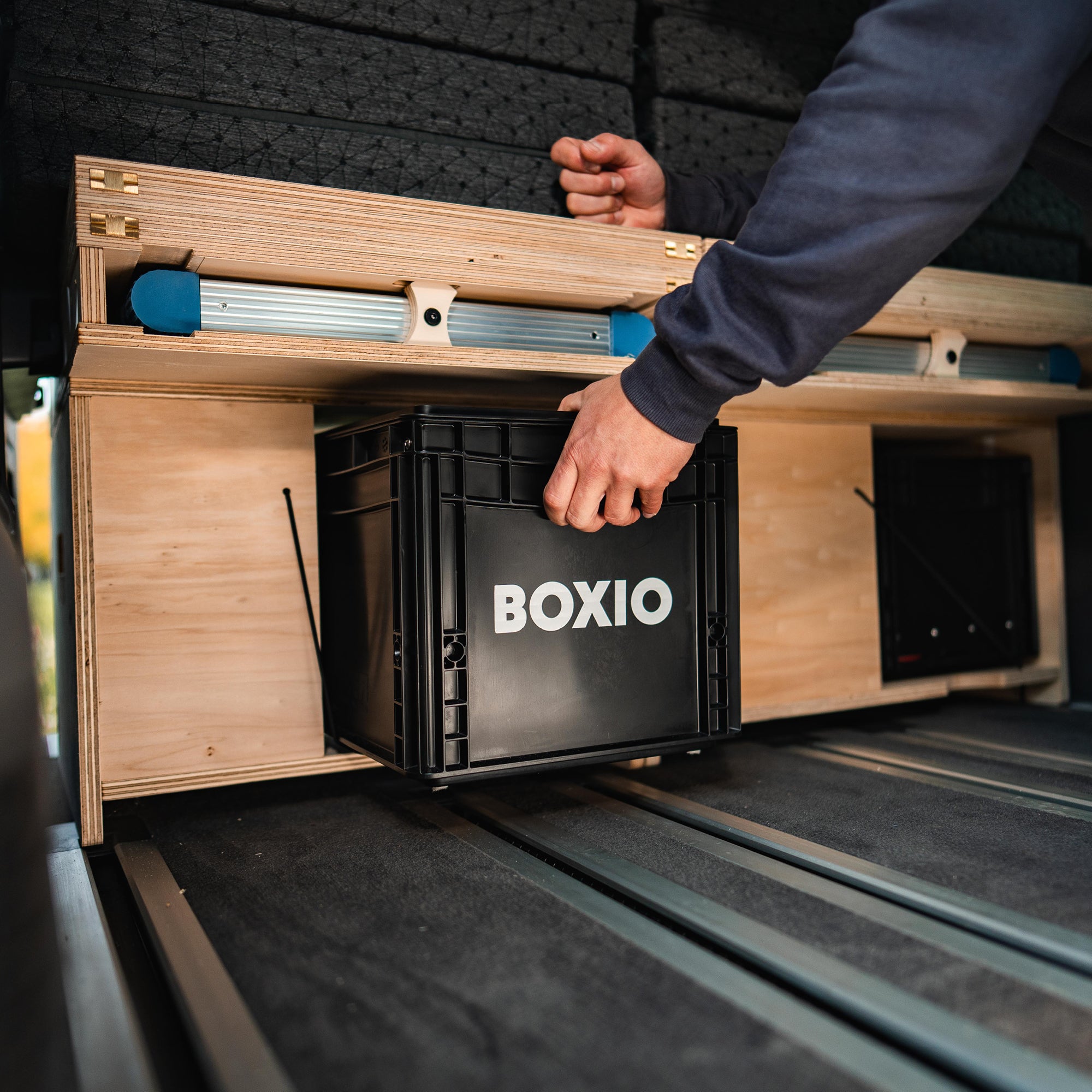 BOXIO RACK BUNDLE L I Modulaire kampeerbox