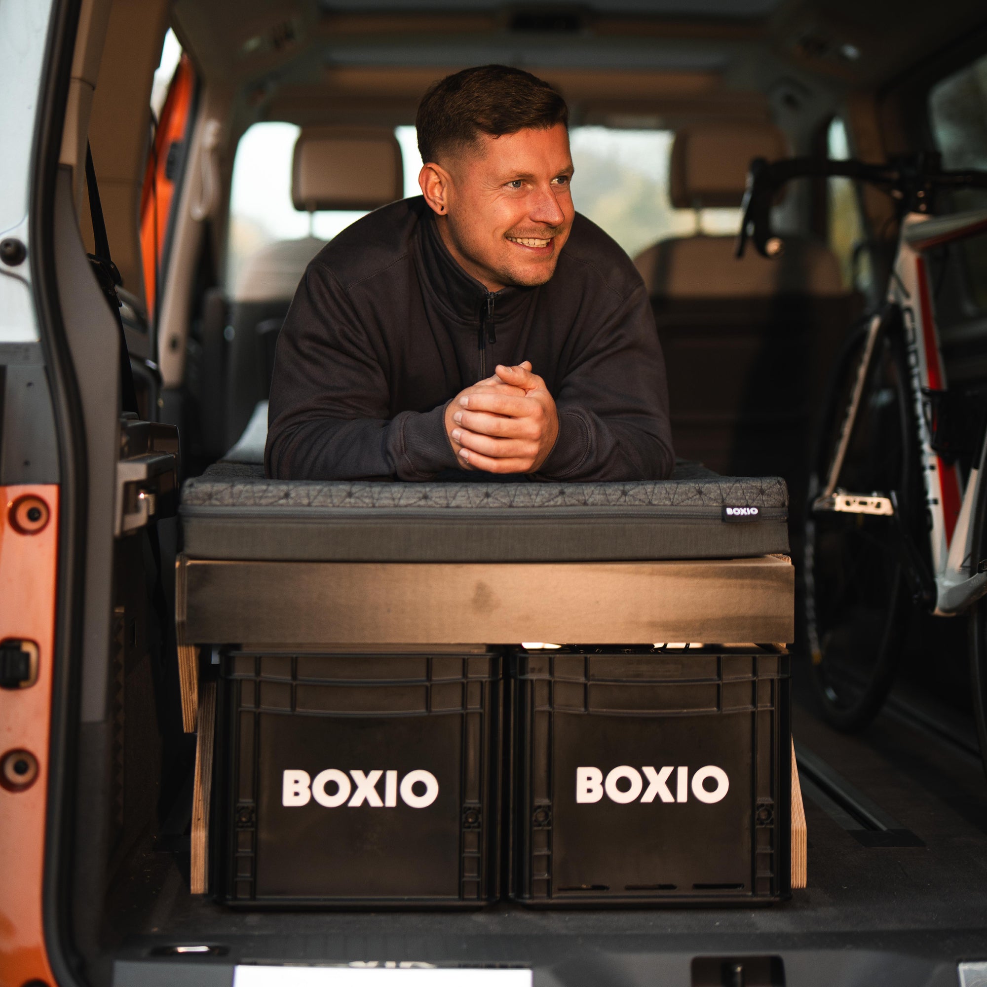 BOXIO RACK BED S I Modular camping bed