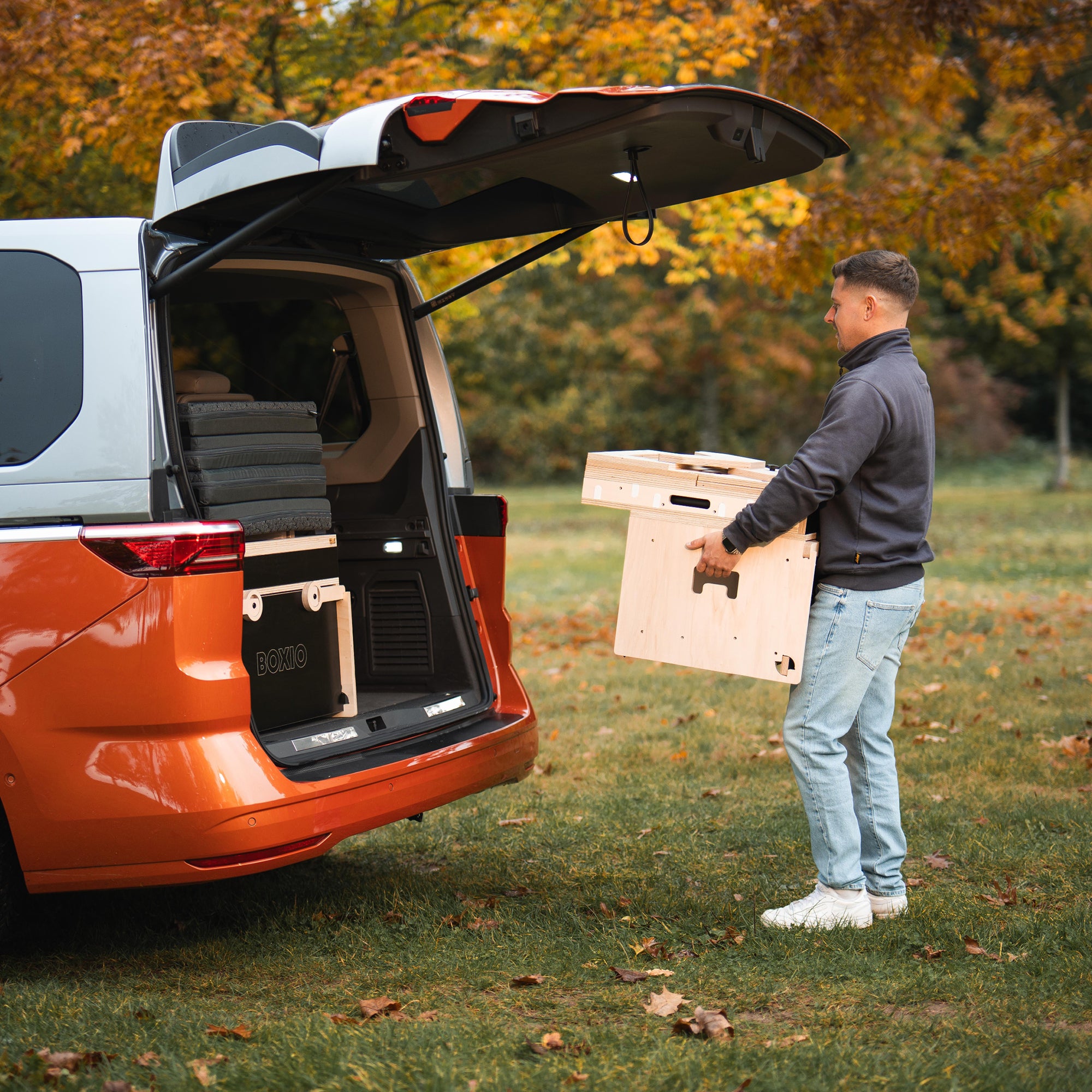 BOXIO RACK BUNDLE L I Modulaire kampeerbox