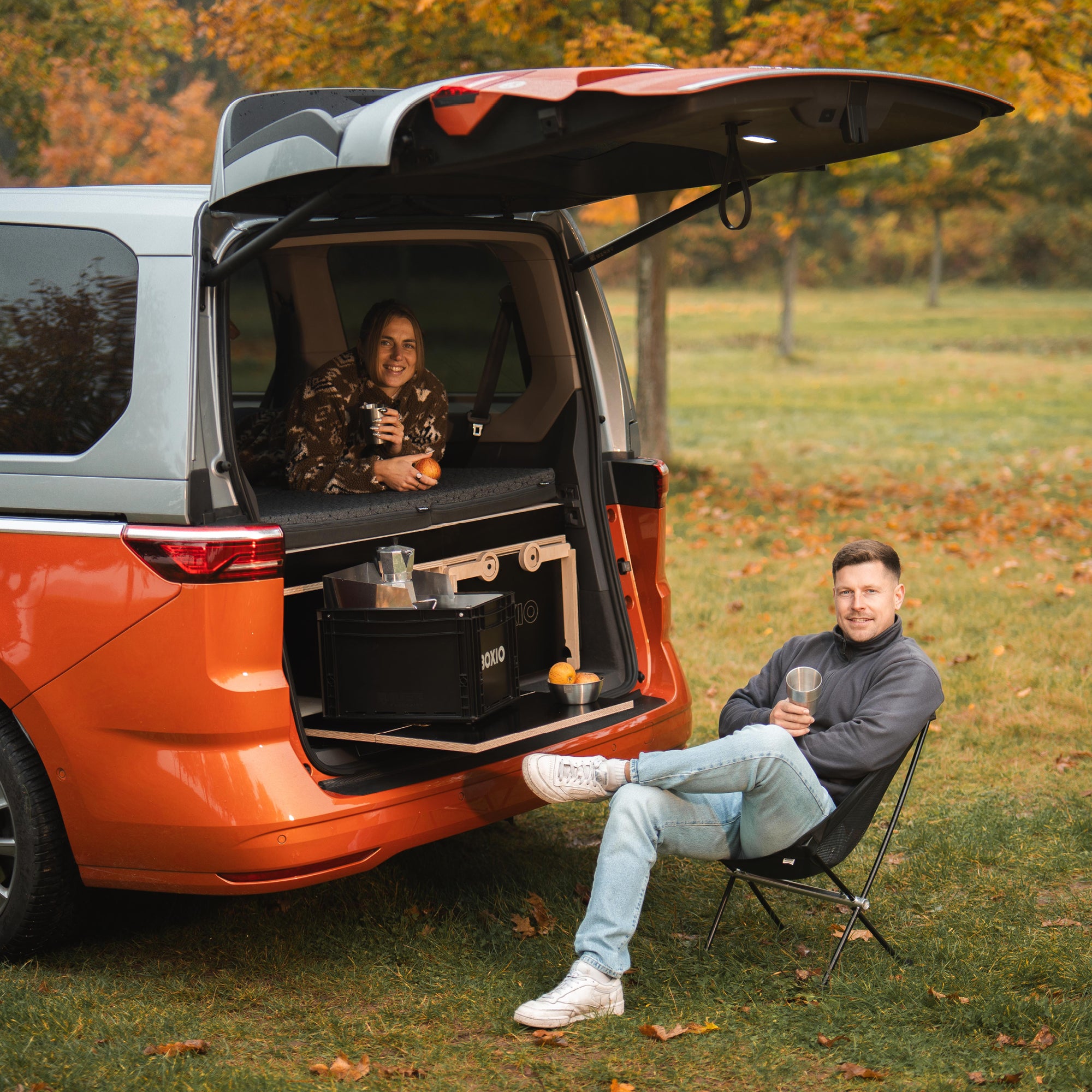 BOXIO RACK PACK M I Malle de voyage modulaire Van