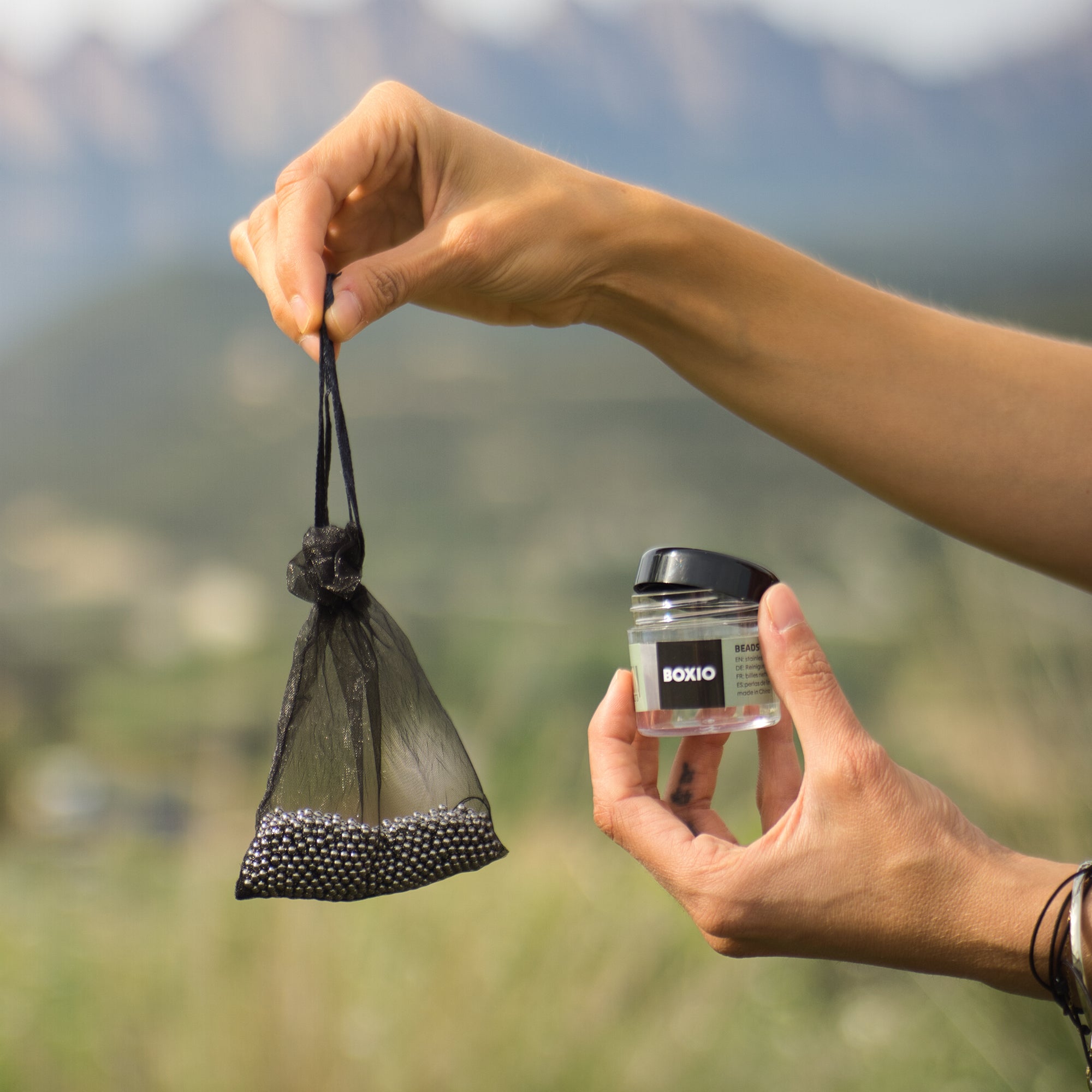 BOXIO WASH PLUS | Mobiles Waschbecken mit Campingdusche