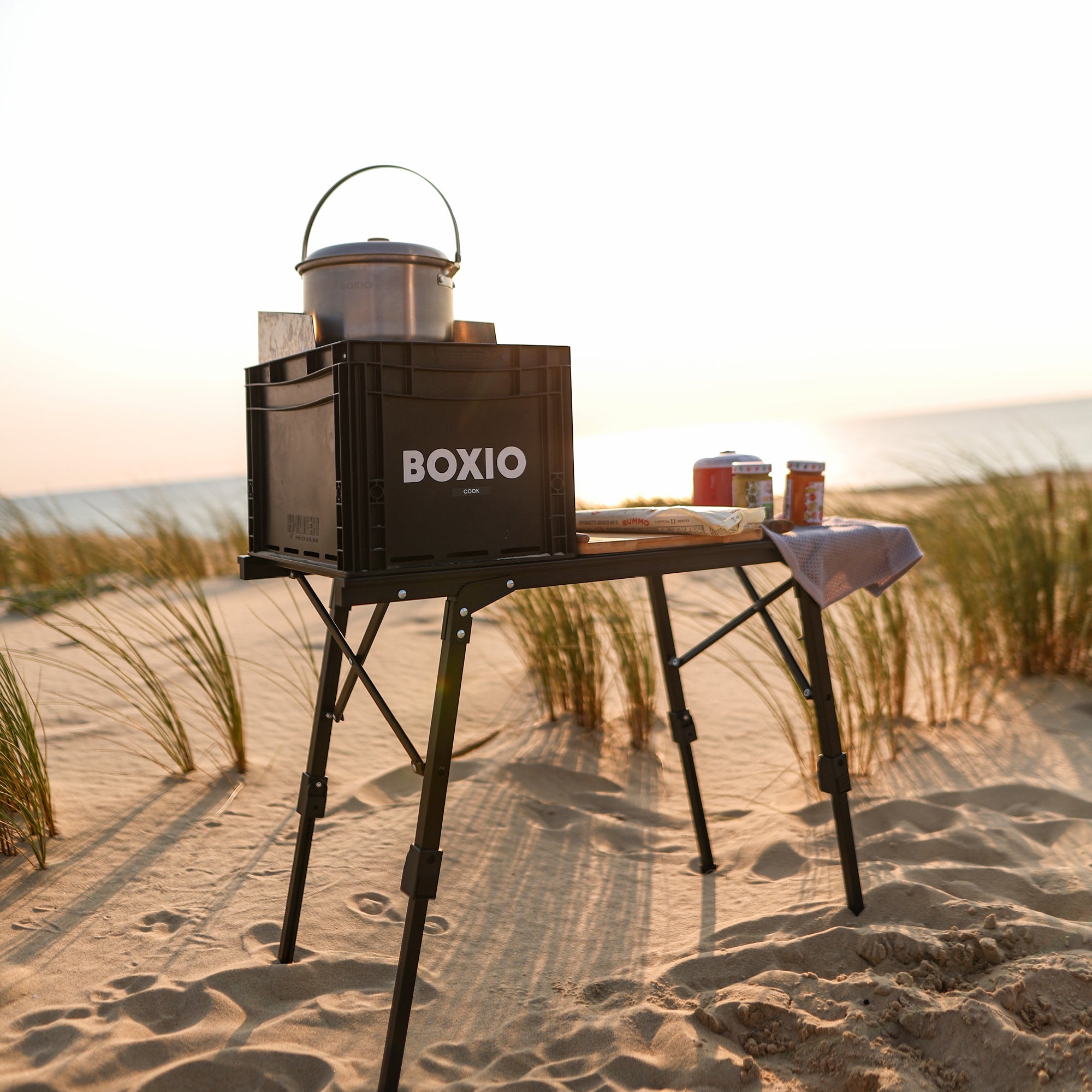 BOXIO TABLE PLUS I Table et étagère 2-en-1