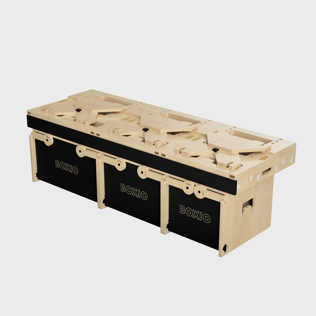 BOXIO RACK BOX + BED BUNDLE XXL I Modulare Campingbox