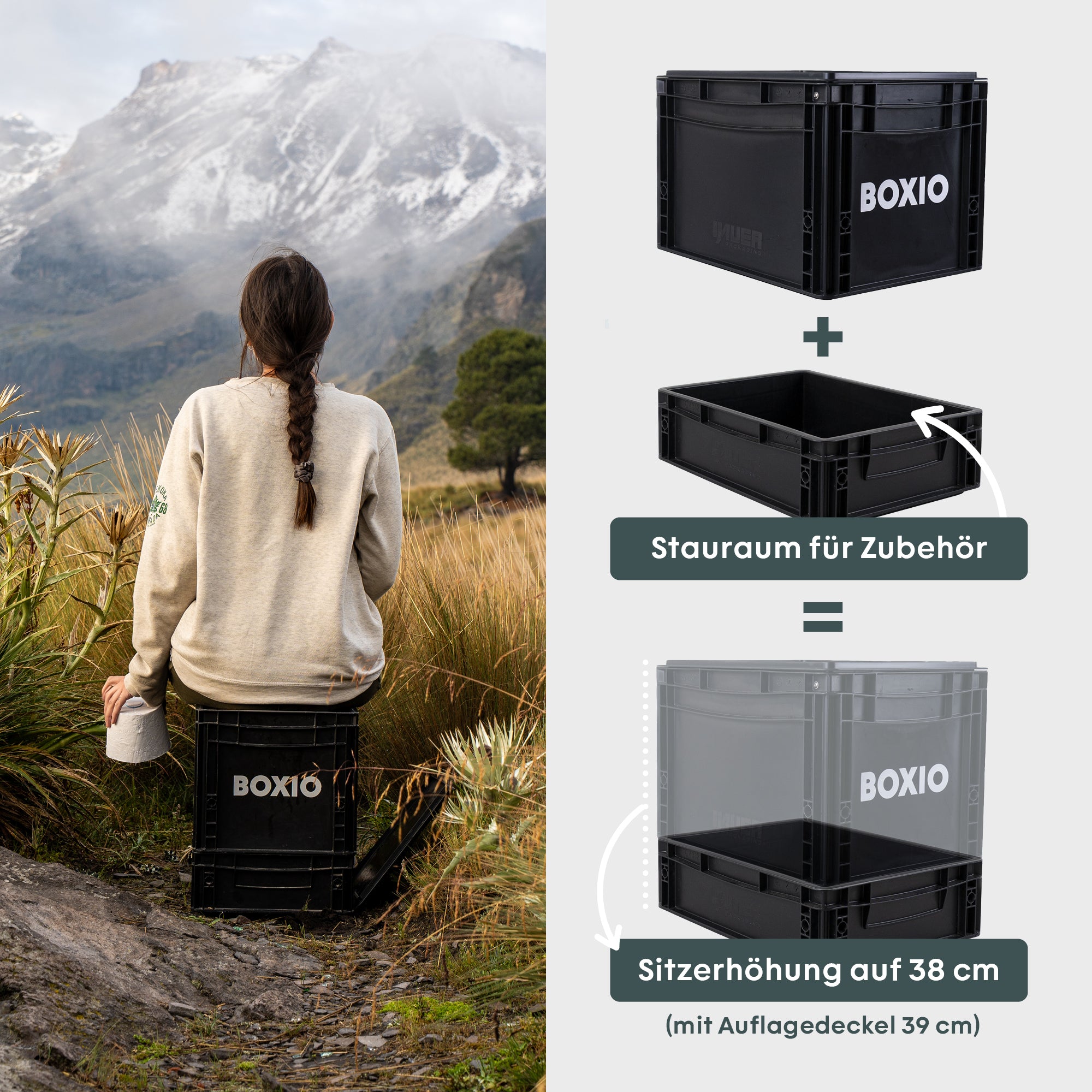 BOXIO SANITARY PLUS  | Mobiles Badezimmer mit TENT