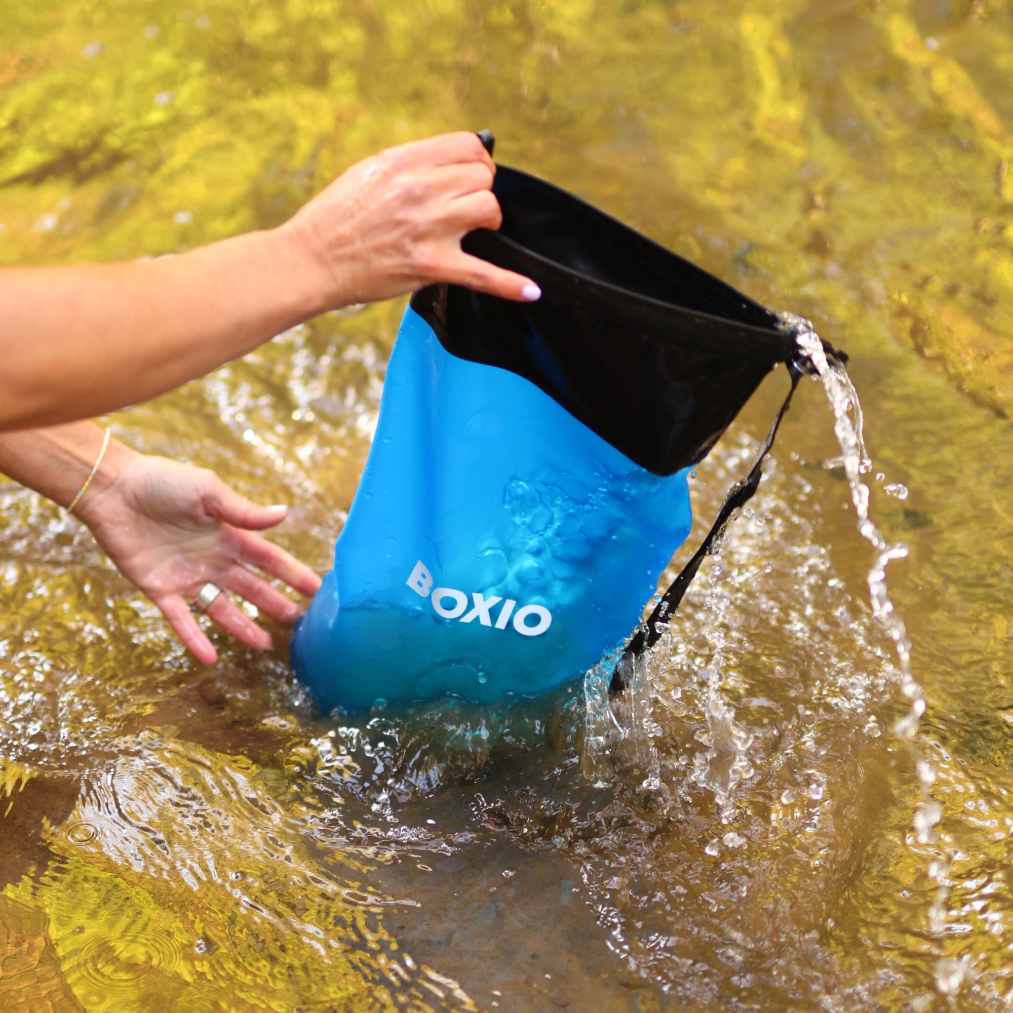 Eurobox mit Wasserfilter I BOXIO WASH UP