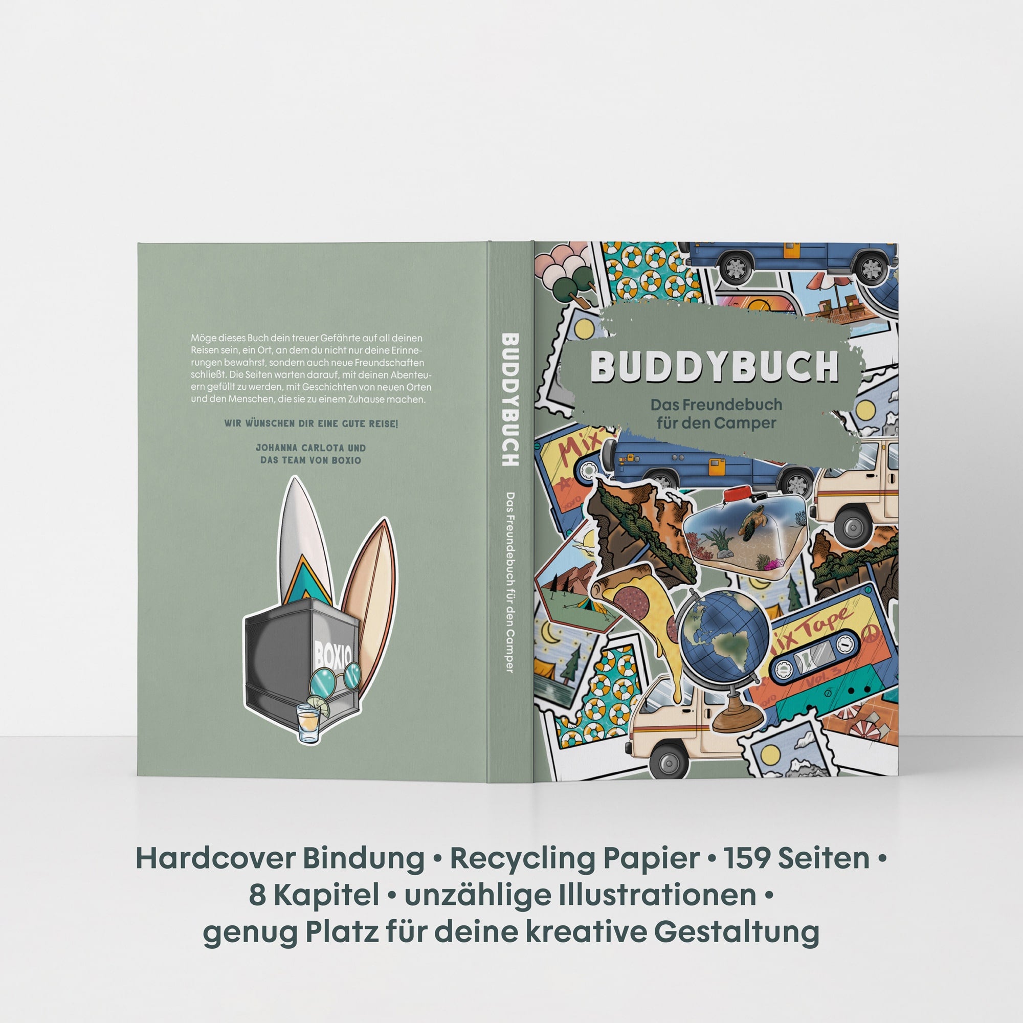 BUDDYBUCH - Het vriendenboek voor kampeerders