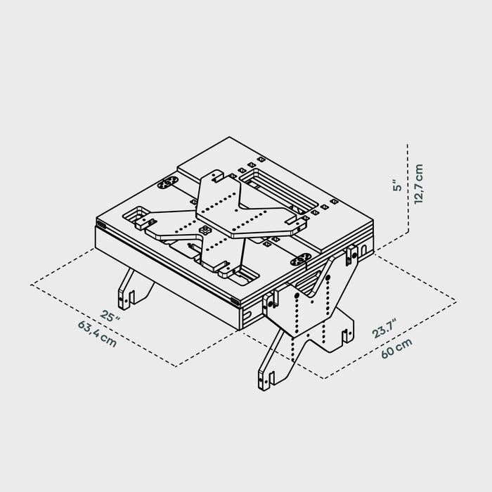 BOXIO RACK BED BUNDLE S I Modulares Campingbett