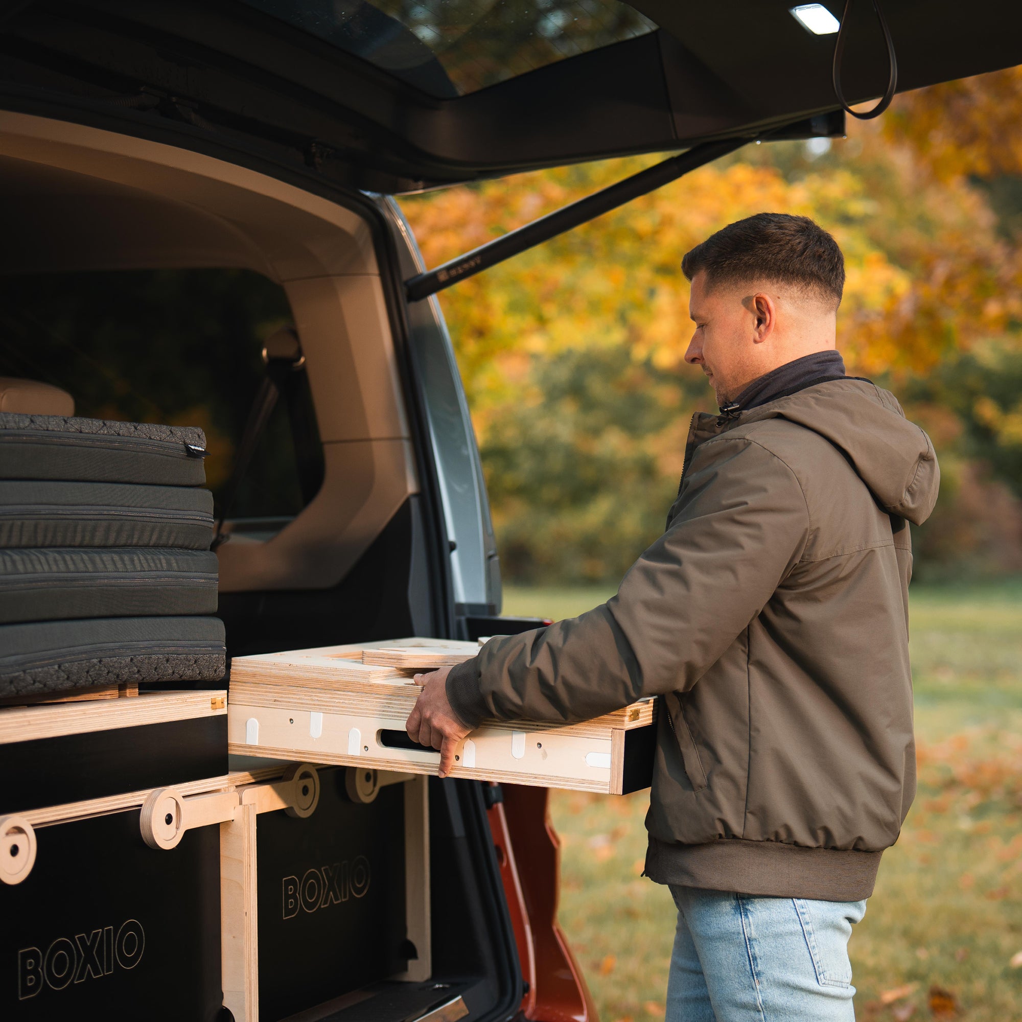 BOXIO RACK PACK 115 I Coffre de camping modulaire