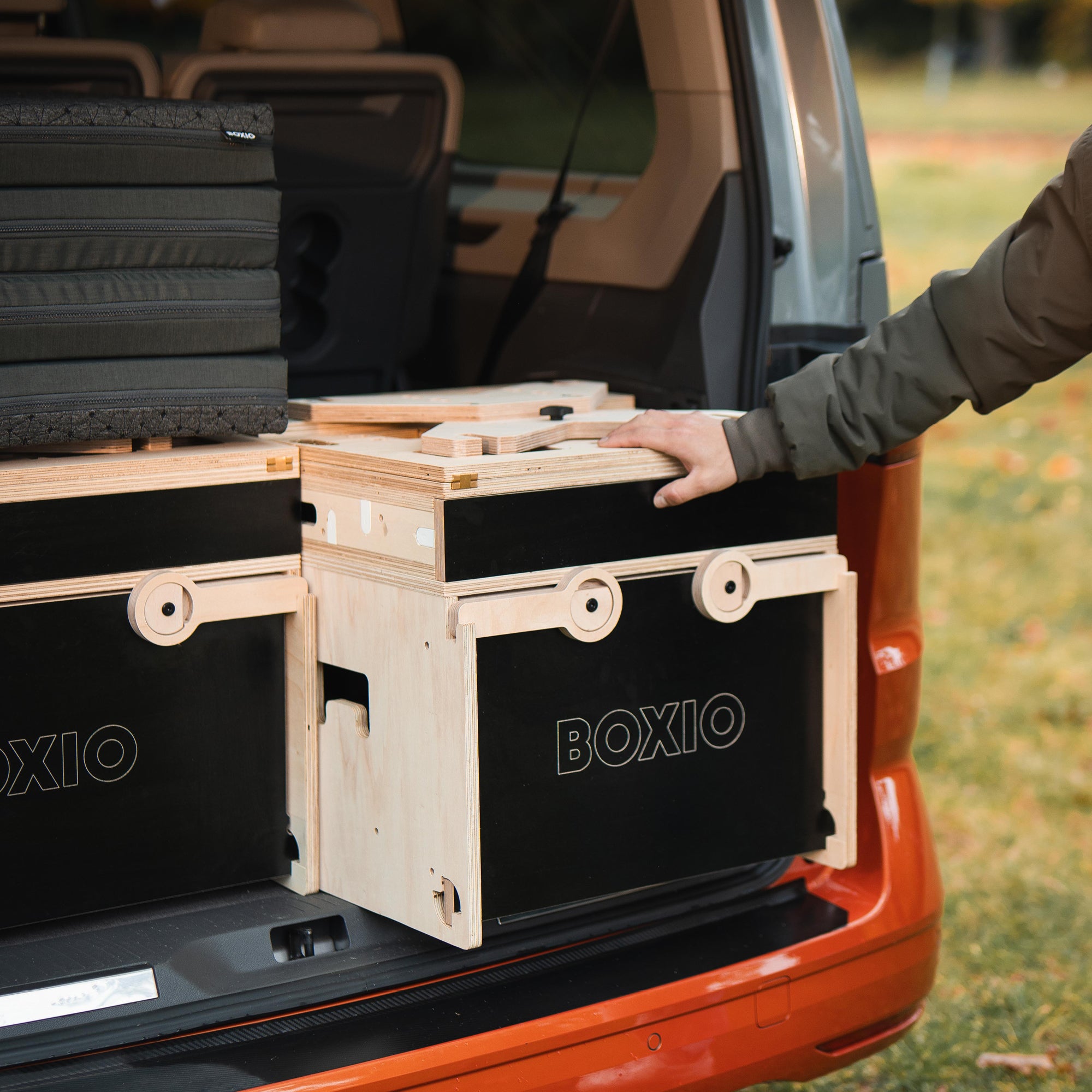 BOXIO RACK PACK 115 I Coffre de camping modulaire