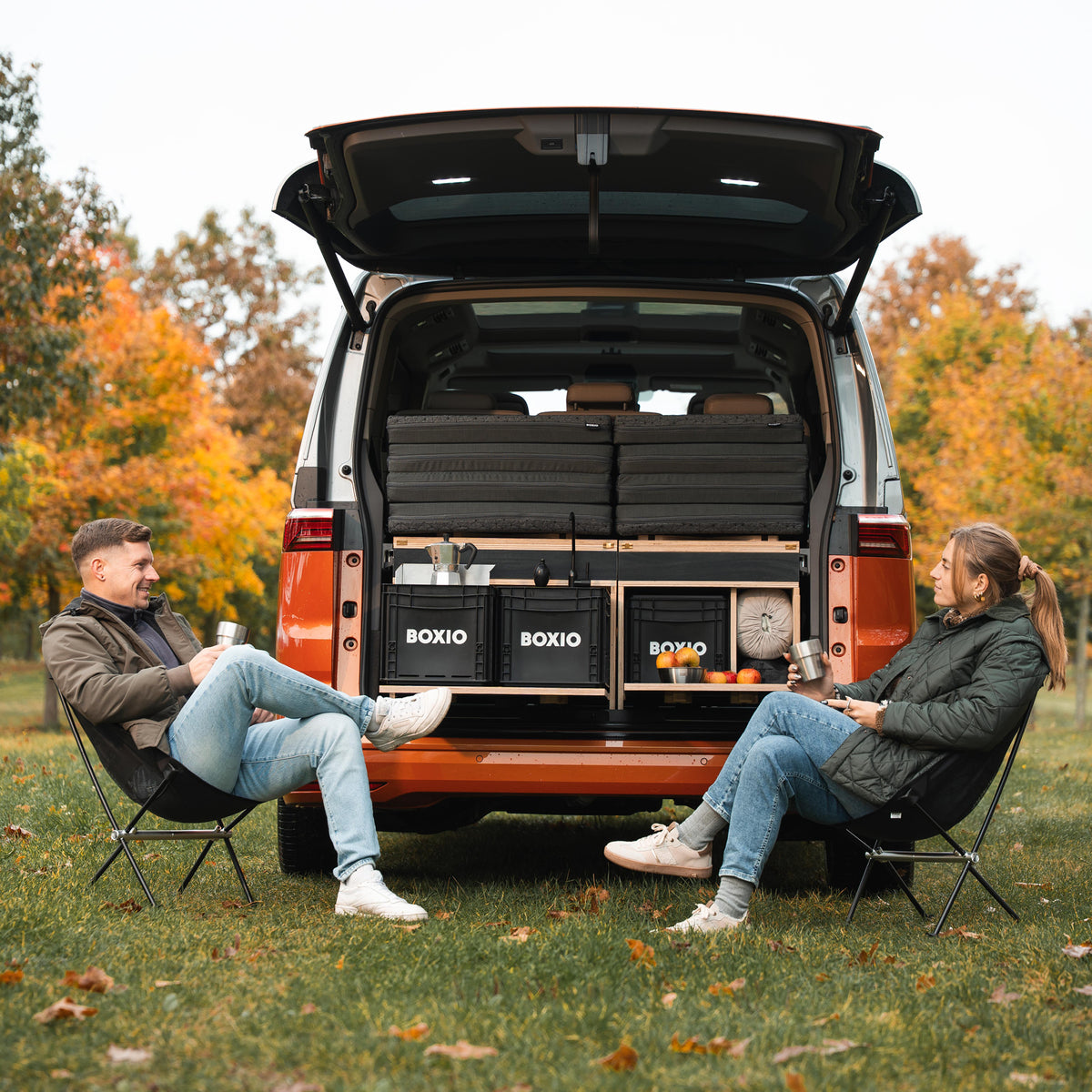 BOXIO RACK BOX + BED L I Modulare Campingbox
