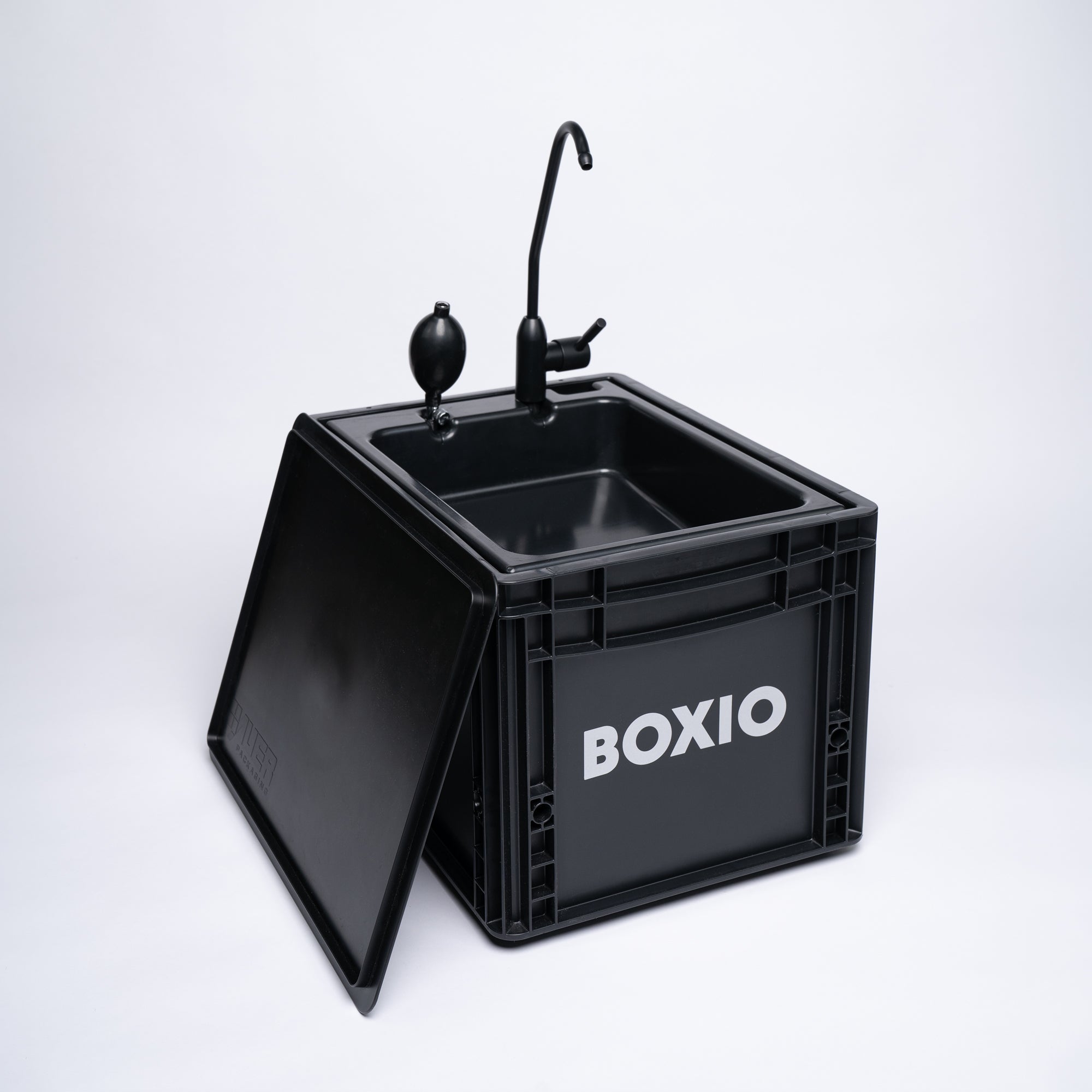BOXIO - WASH PLUS - Waschbecken Starter Set