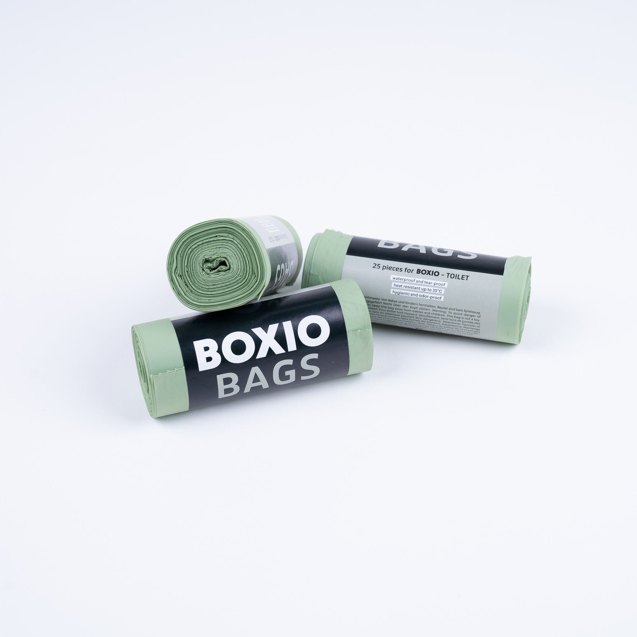 BOXIO - SANITARNY: Kompletny zestaw z toaletą z odprowadzaniem moczu, ruchomą umywalką i akcesoriami.