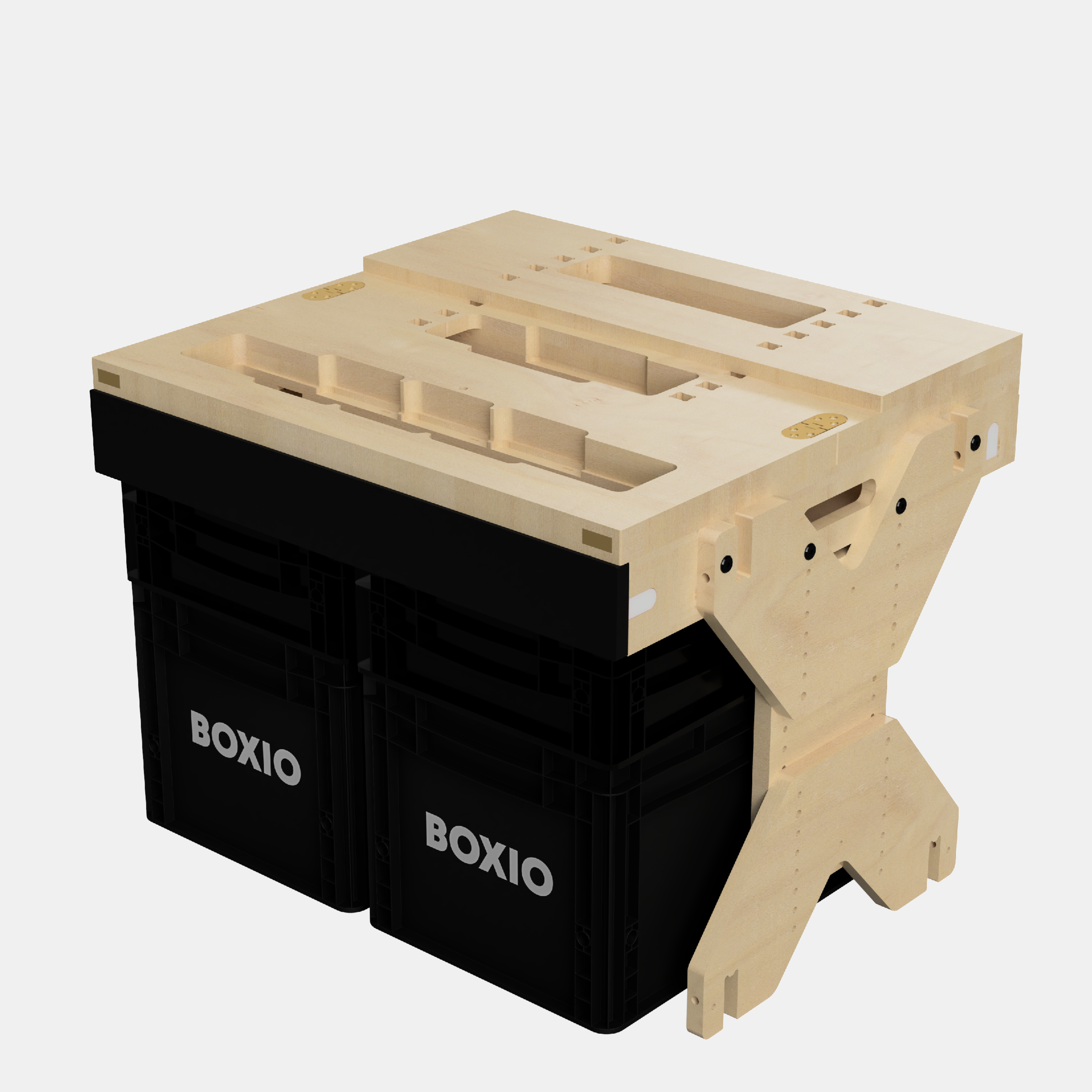 PIE PARA BOXIO RACK I Pie regulable en altura