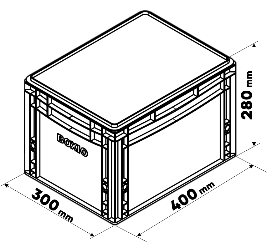 BOXIO - TOILET: La toilette de séparation pratique au format Eurobox 