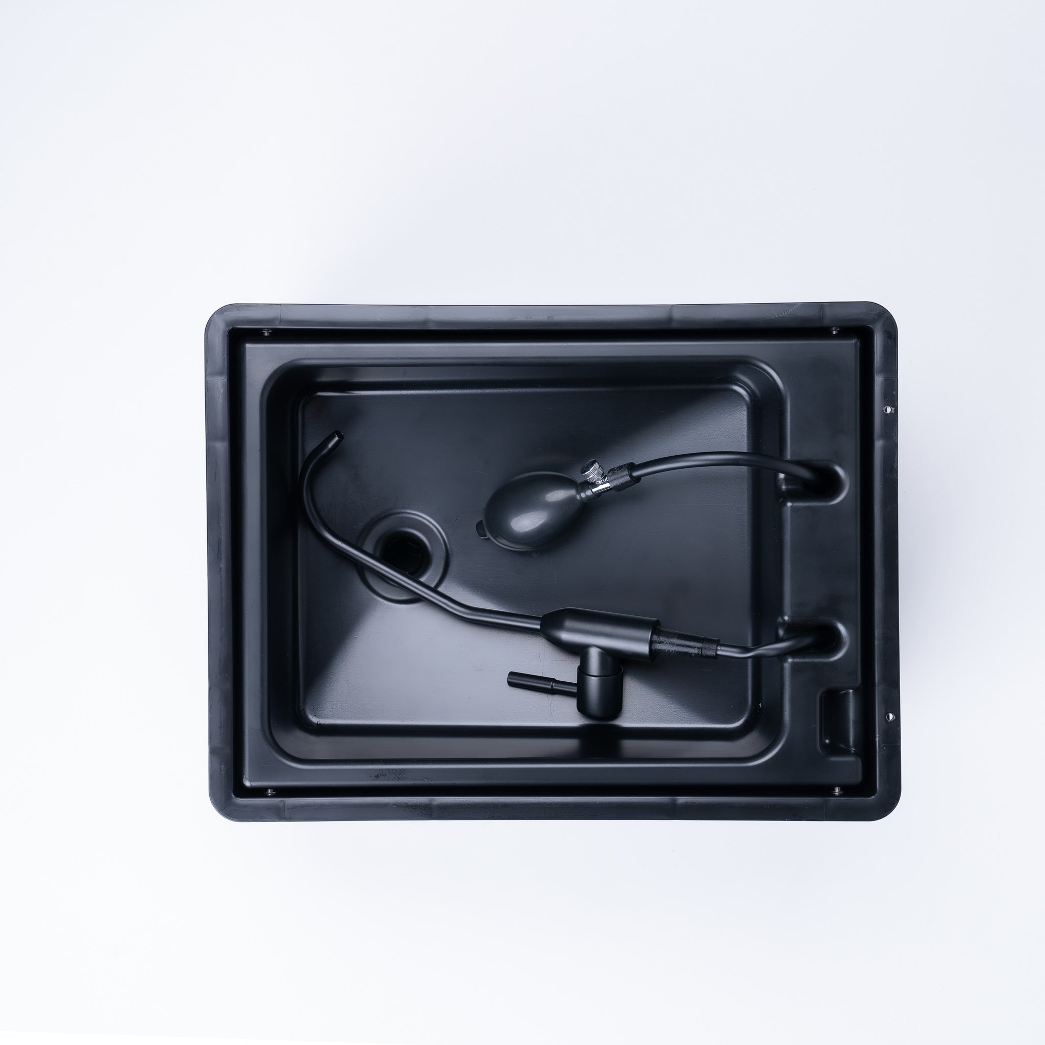 BOXIO - WASH: mobiles Waschbecken mit Handpumpe, Spülbecken für